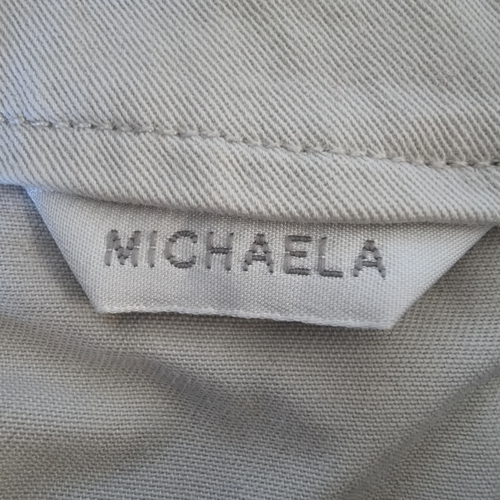 Liz Claiborne y2k vintage cream/beige Michaela cargo pants size 8P - Picture 4 of 13